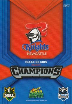 2011 NRL Champions - Silver Parallel #SP97 Isaac De Gois Back